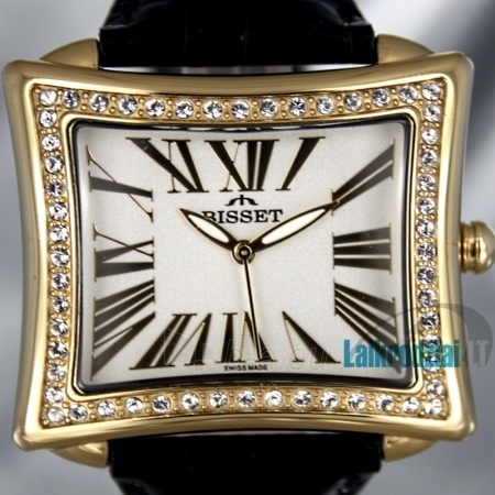 Moteriškas laikrodis BISSET Tosca BS25C09Q LG WH BK paveikslėlis 6 iš 6