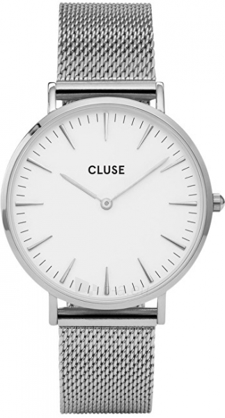 Women's watches Cluse La Bohème Mesh Silver/White paveikslėlis 1 iš 9