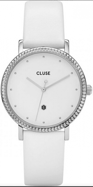 Женские часы Cluse Le Couronnement Silver White/White CL63003 paveikslėlis 1 iš 7