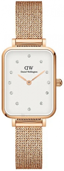 Женские часы Daniel Wellington Quadro 20X26 Pressed Evergold Lumine DW00100527 paveikslėlis 1 iš 4