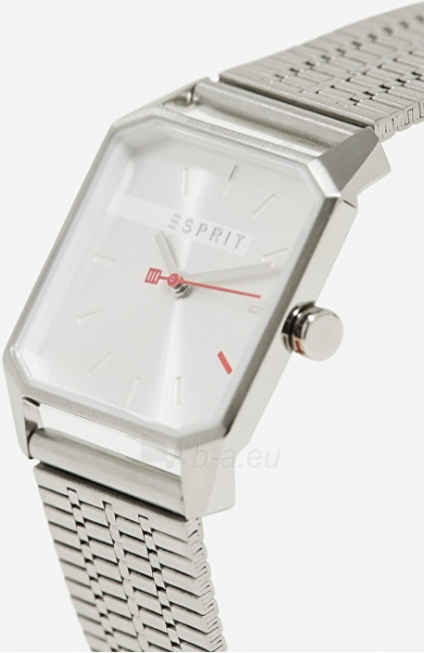 Moteriškas laikrodis Esprit Cube Ladies Silver ES1L071M0015 paveikslėlis 2 iš 4