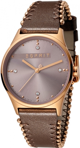 Sieviešu pulkstenis Esprit Drops 01 Pink D.Brown ES1L032L0045 paveikslėlis 1 iš 6