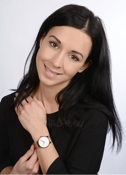 Moteriškas laikrodis Esprit Essential Silver Rose Gold Mesh ES1L034M0085 paveikslėlis 3 iš 10