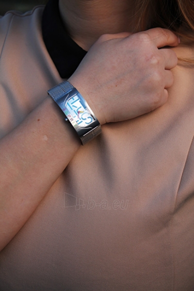 Женские часы Esprit Houston Bold Silver Blue ES1L046M0055 paveikslėlis 4 iš 7