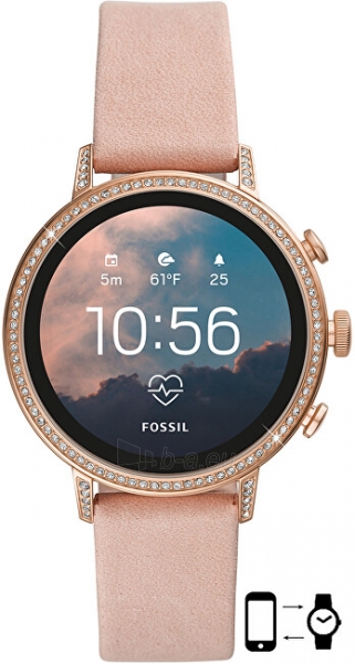 Sieviešu pulkstenis Fossil Smartwatch Venture FTW6015 paveikslėlis 1 iš 4