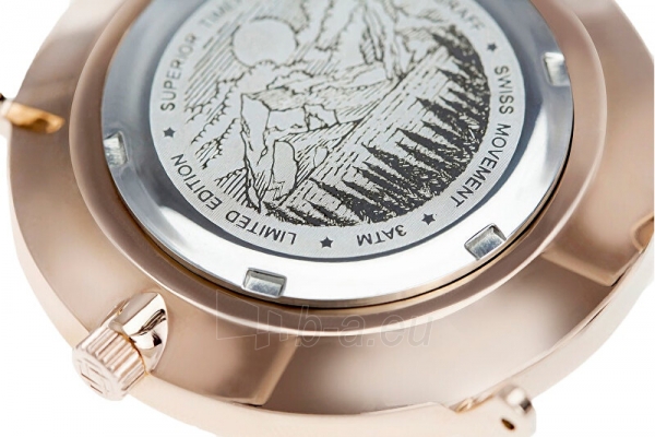 Moteriškas laikrodis Frederic Graff Rose Dent Blanche Silver Mesh FFAG-2520S paveikslėlis 4 iš 6