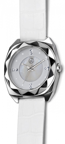 Женские часы Oliver Weber Samara Steel White 0143 001 paveikslėlis 1 iš 2
