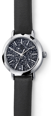 Женские часы Oliver Weber Turku Crystal Fabric Black 65048 BLA paveikslėlis 1 iš 3