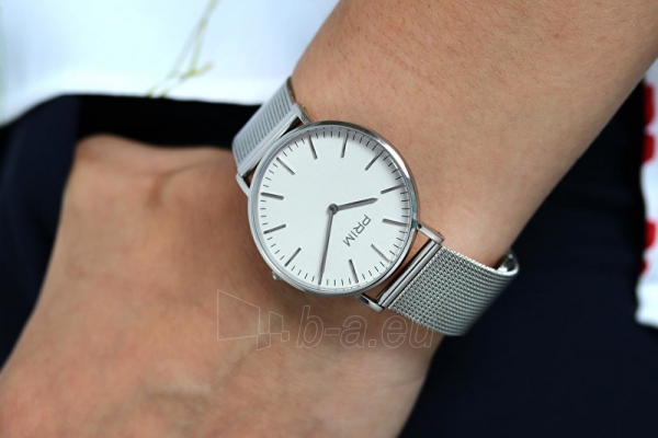 Moteriškas laikrodis Prim Klasik Slim Medium - A paveikslėlis 3 iš 4