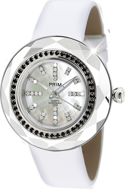 Moteriškas laikrodis Prim Preciosa Onyx White 10309.B paveikslėlis 1 iš 4