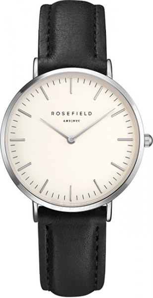 Женские часы Rosefield The Tribeca White-Black-Silver paveikslėlis 1 iš 3