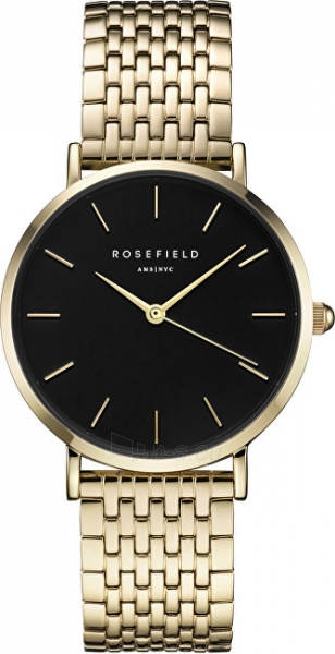 Women's watches Rosefield The Upper East Side Black Gold paveikslėlis 1 iš 3