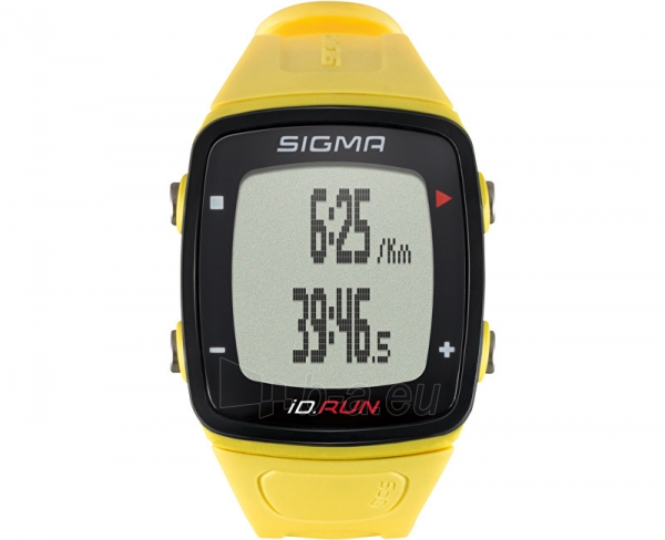 Moteriškas laikrodis Sigma Sporttester iD.RUN yellow paveikslėlis 9 iš 10