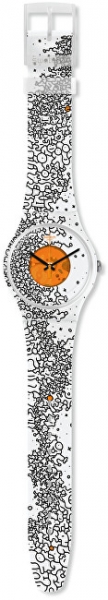 Moteriškas laikrodis Swatch Orange Pusher SUOW167 paveikslėlis 2 iš 4