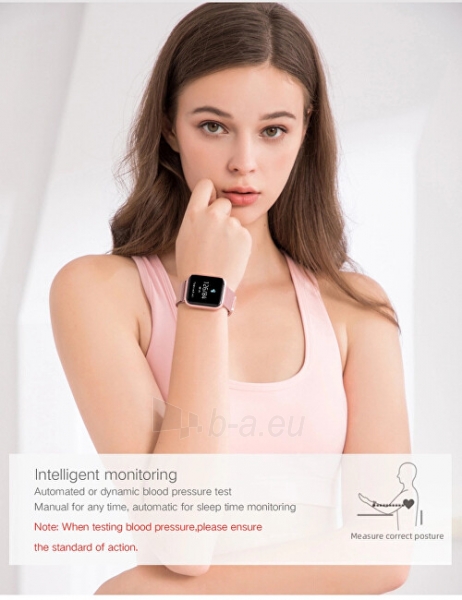 Moteriškas laikrodis Wotchi SmartWatch SET W08P paveikslėlis 4 iš 10
