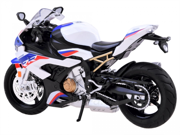 Motociklo modelis BMW S1000RR, baltas paveikslėlis 4 iš 8