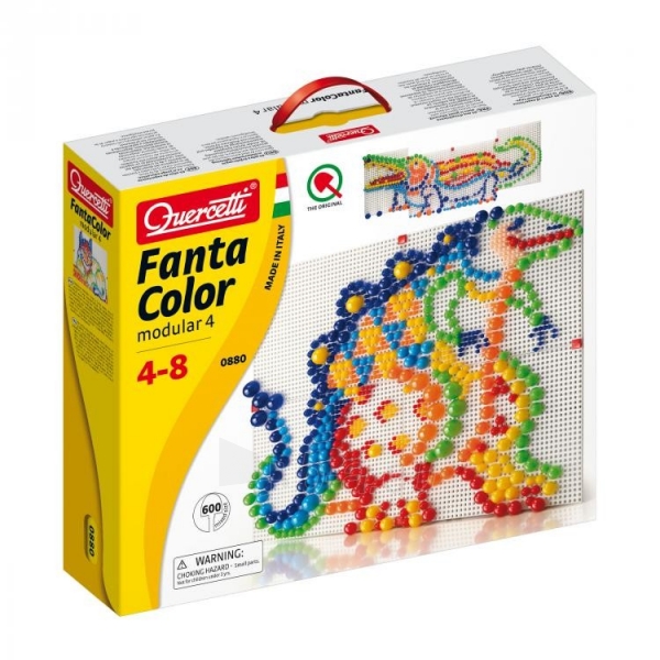 Mozaika Puzzle Quercetti 0880 Fanta Color no 5g. paveikslėlis 1 iš 4