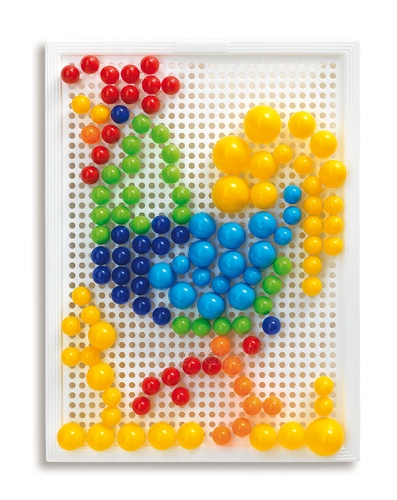 Mozaika Puzzle Quercetti 0920 Fanta Color no 3g. paveikslėlis 3 iš 4