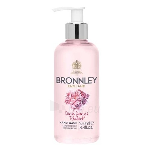 Muilas Bronnley Fine Liquid (Hand Wash) Soap Peony & Rarbar (Hand Wash) 250 ml paveikslėlis 1 iš 1