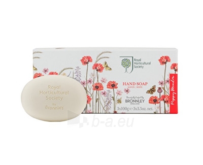 Muilas Bronnley Wonderful set of luxury solid soaps in gift box (Hand Soap) 3 x 100 g paveikslėlis 1 iš 1