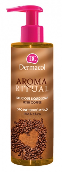 Muilas Dermacol Intoxicating liquid soap Irish Coffee Aroma Ritual (Delicious Liquid Soap) 250 ml paveikslėlis 1 iš 1