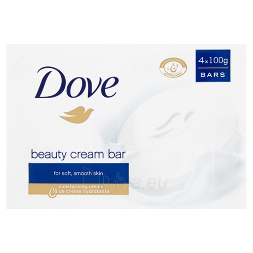 Muilas Dove (Beauty Cream Bar) 4 x 100 g paveikslėlis 1 iš 1