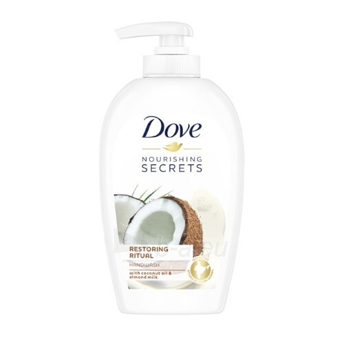 Muilas Dove Liquid Soap with Coconut Oil and Almond Milk Restoring Ritual 250 ml paveikslėlis 1 iš 1