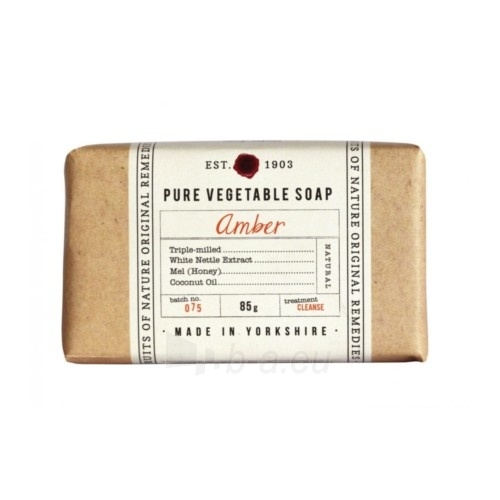 Muilas Fikkerts Amber ( Pure Vegetable Soap) 85 g paveikslėlis 1 iš 1