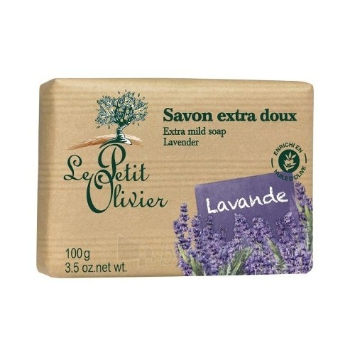 Muilas Le Petit Olivier Extra Fine Soap (Extra Mild Soap) 100 g paveikslėlis 1 iš 1