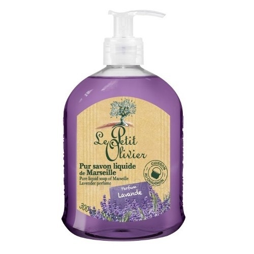 Muilas Le Petit Olivier Natural liquid soap with olive oil Lavender ( Pure Liquid Soap) 300 ml paveikslėlis 1 iš 1