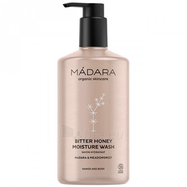 Muilas MÁDARA Liquid soap for hands and body with the scent of bitter honey ( Moisture Wash) 500 ml paveikslėlis 1 iš 1