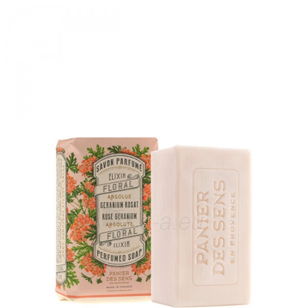 Muilas Panier des Sens 3 times finely ground soap Rose and (Perfumed Soap) 150 g paveikslėlis 1 iš 3