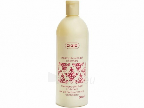 Muilas Ziaja Cashmere creamy shower soap (Creamy Shower Gel) 500 ml paveikslėlis 1 iš 1