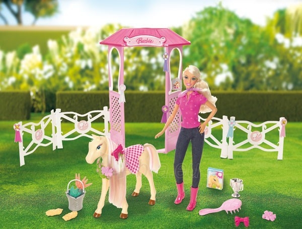 N4892 Barbie su žirgais paveikslėlis 3 iš 3