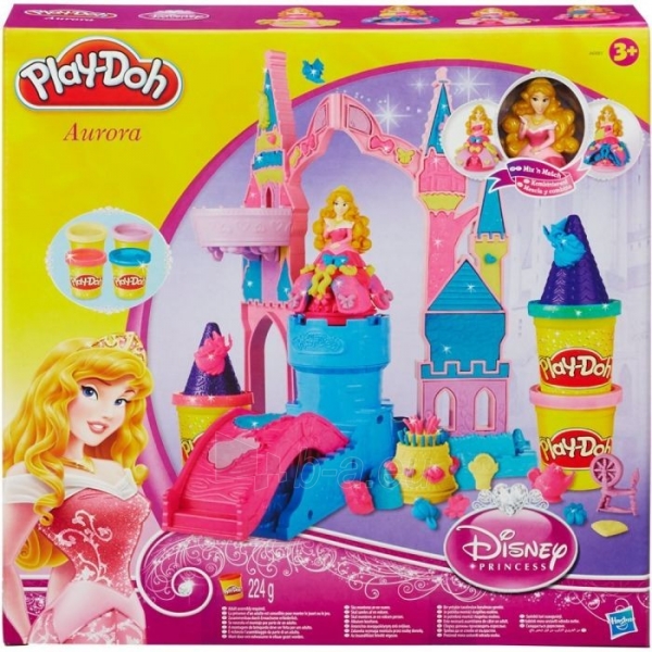 Plastilinas Princesės pilis Play-Doh A6881 paveikslėlis 1 iš 3
