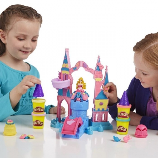 Набор plastilinas Princesės pilis Play-Doh A6881 paveikslėlis 3 iš 3