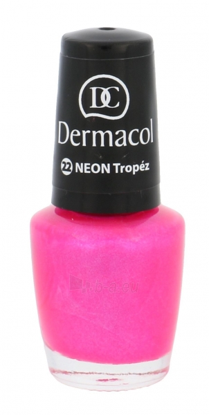 Nagų lakas Dermacol Neon Polish Cosmetic 5ml Nr. 22 Tropéz paveikslėlis 1 iš 1