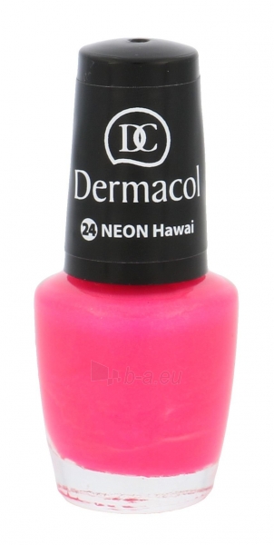 Nagų lakas Dermacol Neon Polish Cosmetic 5ml Nr. 24 Hawai paveikslėlis 1 iš 1