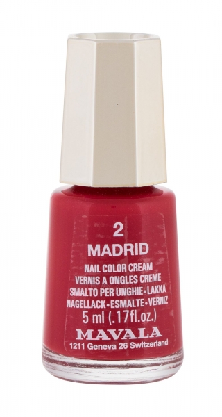 Nagų lakas MAVALA Mini Color 2 Madrid Cream 5ml paveikslėlis 1 iš 2