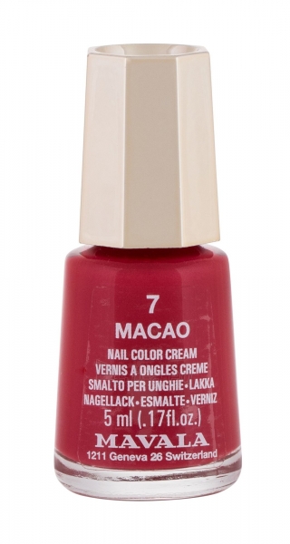 Nagų lakas MAVALA Mini Color 7 Macao Cream 5ml paveikslėlis 2 iš 2