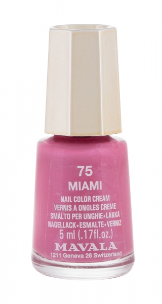Nagų lakas MAVALA Mini Color 75 Miami Cream 5ml paveikslėlis 2 iš 2