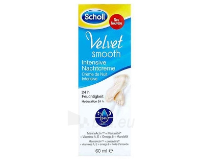 Naktinis kojų cream Scholl Velvet Smooth 60 ml paveikslėlis 1 iš 1