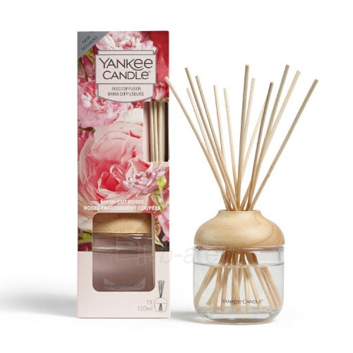Namų kvapas Yankee Candle Aroma diffuser Fresh Cut Roses® 120 ml paveikslėlis 1 iš 1