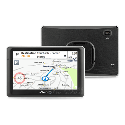 Navigacija Mio Truck navigation Spirit 7700 5" touchscreen, 5" touchscreen, GPS (satellite), Maps included Paveikslėlis 1 iš 5 310820190993
