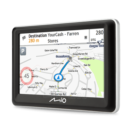 Navigacija Mio Truck navigation Spirit 7700 5" touchscreen, 5" touchscreen, GPS (satellite), Maps included Paveikslėlis 3 iš 5 310820190993