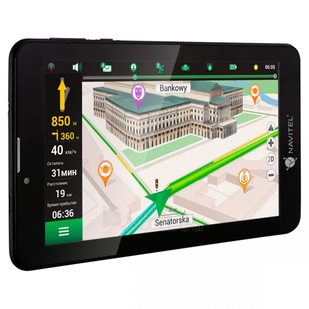 Navigacija Navitel T700 3G Pro Tablet paveikslėlis 1 iš 4