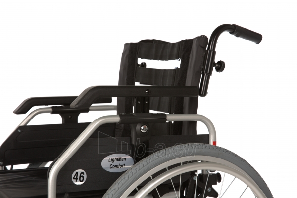 Neįgaliojo vežimėlis Lightman Comfort, 43 cm paveikslėlis 6 iš 8