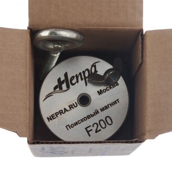 Neodimio paieškos magnetas НЕПРА F200 200kg. paveikslėlis 3 iš 6