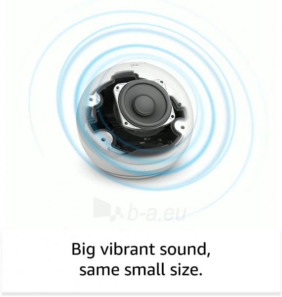 Nešiojama garso kolonėlė Amazon Echo Dot (5th Gen) Depp Sea Blue paveikslėlis 8 iš 10