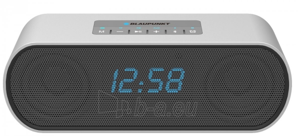 Nešiojama garso kolonėlė Blaupunkt BT15CLOCK microSD/AUX Alarm Clock paveikslėlis 1 iš 3